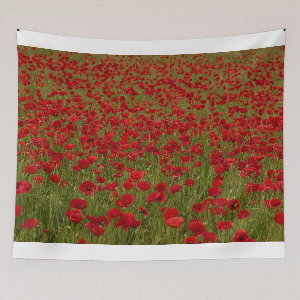 Item preview, Field of poppies designed and sold by kathleenjean.