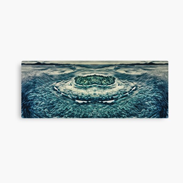 The Rush of Wave Canvas Print
