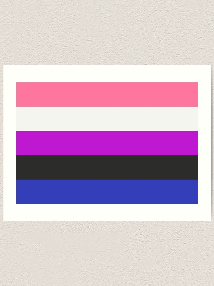 Genderfluid Gender Fluid Pride Flag Queer Lgbt Art Print For Sale By Vincentsplace Redbubble 0156