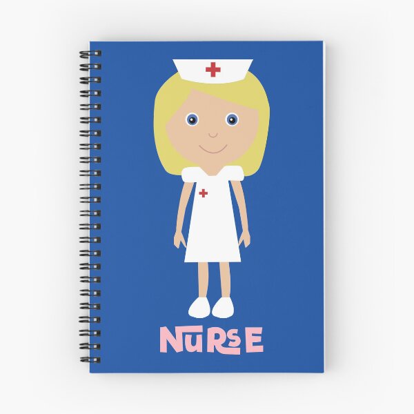 Item preview, Cute Blonde Cartoon Nurse designed and sold by MollySky.