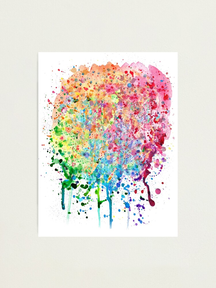 Rainbow Paper Stack Art: Canvas Prints, Frames & Posters