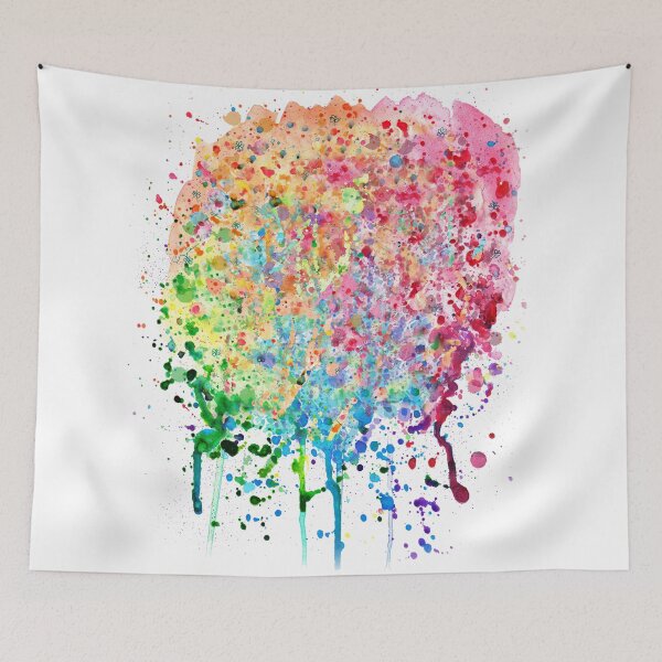 Item preview, Rainbow Paint Splatter Drip designed and sold by SaradaBoru.