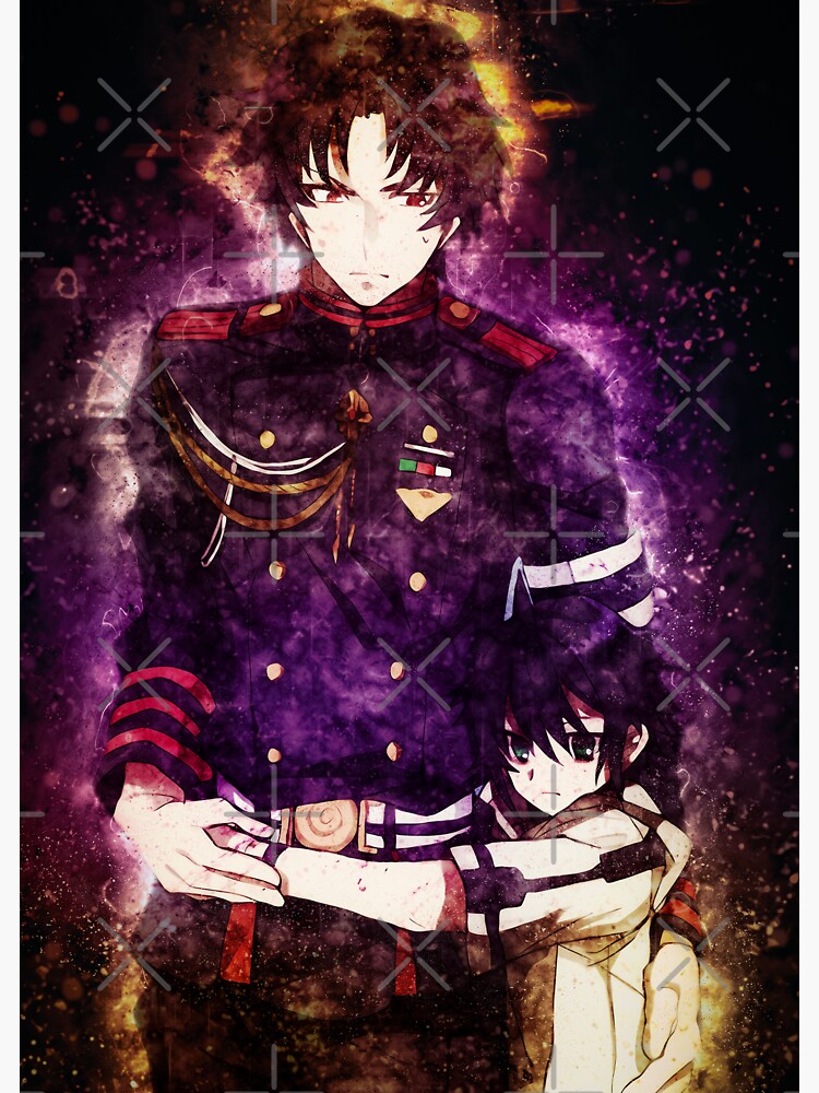 Guren Ichinose Seraph of the end Anime Sticker for Sale by Spacefoxart