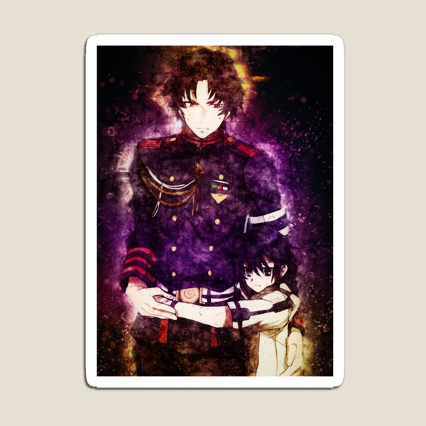 Guren Ichinose Seraph of the end Anime Sticker for Sale by Spacefoxart