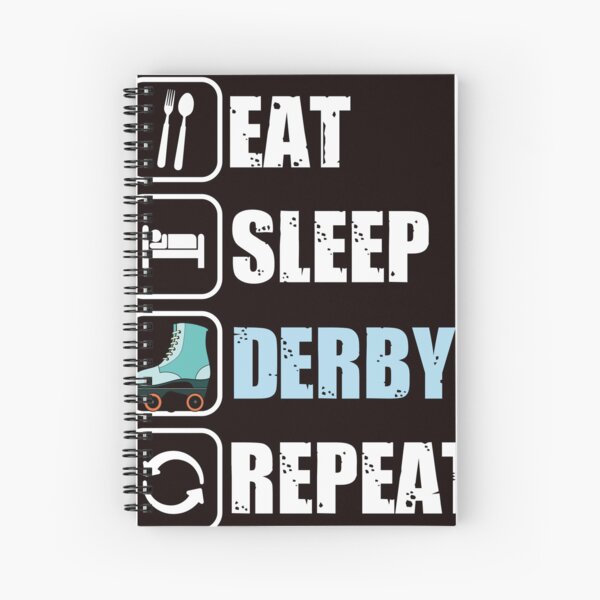 Item preview, Eat Sleep Derby Repeat designed and sold by desireedickens.