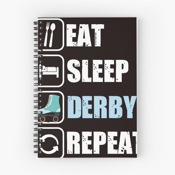 Item preview, Eat Sleep Derby Repeat designed and sold by desireedickens.