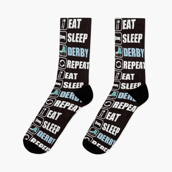 Artikelvorschau, Eat Sleep Derby Repeat entworfen und verkauft von desireedickens.