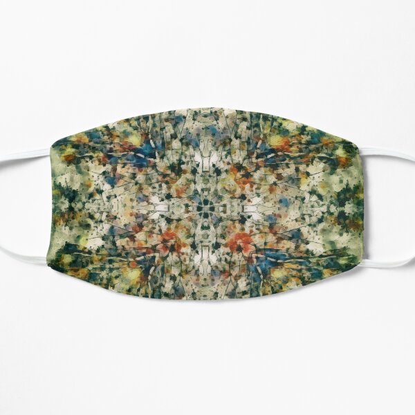 One Small Square of Earth Flat Mask