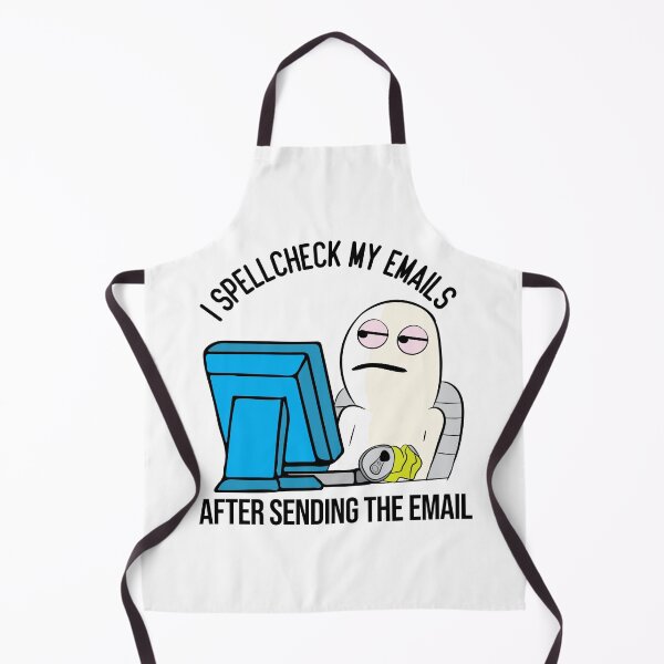 Artikelvorschau, Funny Spell Check Work Office email meme character entworfen und verkauft von alltheprints.