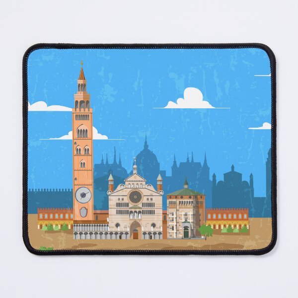 Item preview, Cremona, Italy - Retro travel minimalist poster designed and sold by GreekTavern1979.