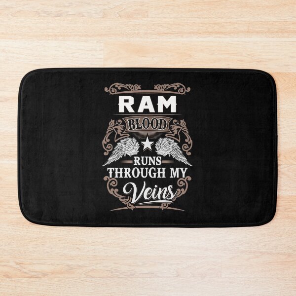Artikelvorschau, Ram Name T Shirt - Ram Blood Runs Through My Veins Gift Item Tee entworfen und verkauft von anthonyodo.