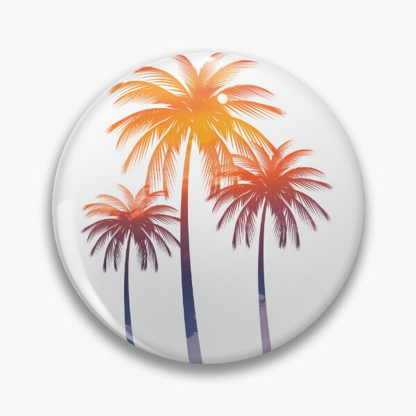 Item preview, Sunset Palm Trees  designed and sold by Unaiza Khalid.