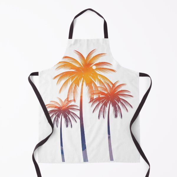 Item preview, Sunset Palm Trees designed and sold by Unaiza Khalid.