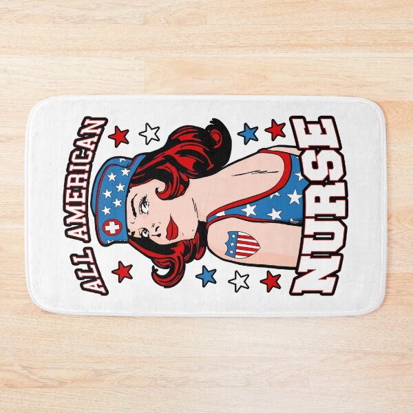 Item preview, All American Nurse 4th of July Patriotic USA Flag Nursing designed and sold by GrandeDuc.