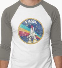 Camiseta ¾ bicolor para hombre Nasa Vintage Colors V02