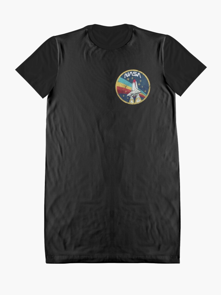 Alternate view of Nasa Vintage Colors V01 Graphic T-Shirt Dress