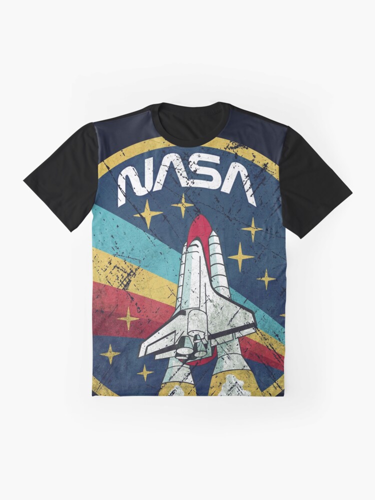 Alternate view of Nasa Vintage Colors V01 Graphic T-Shirt