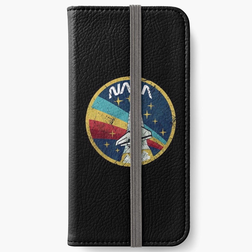 Nasa Vintage Colors V01 iPhone Wallet