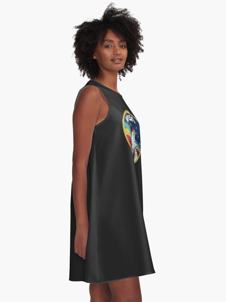 Alternate view of Nasa Vintage Colors V01 A-Line Dress