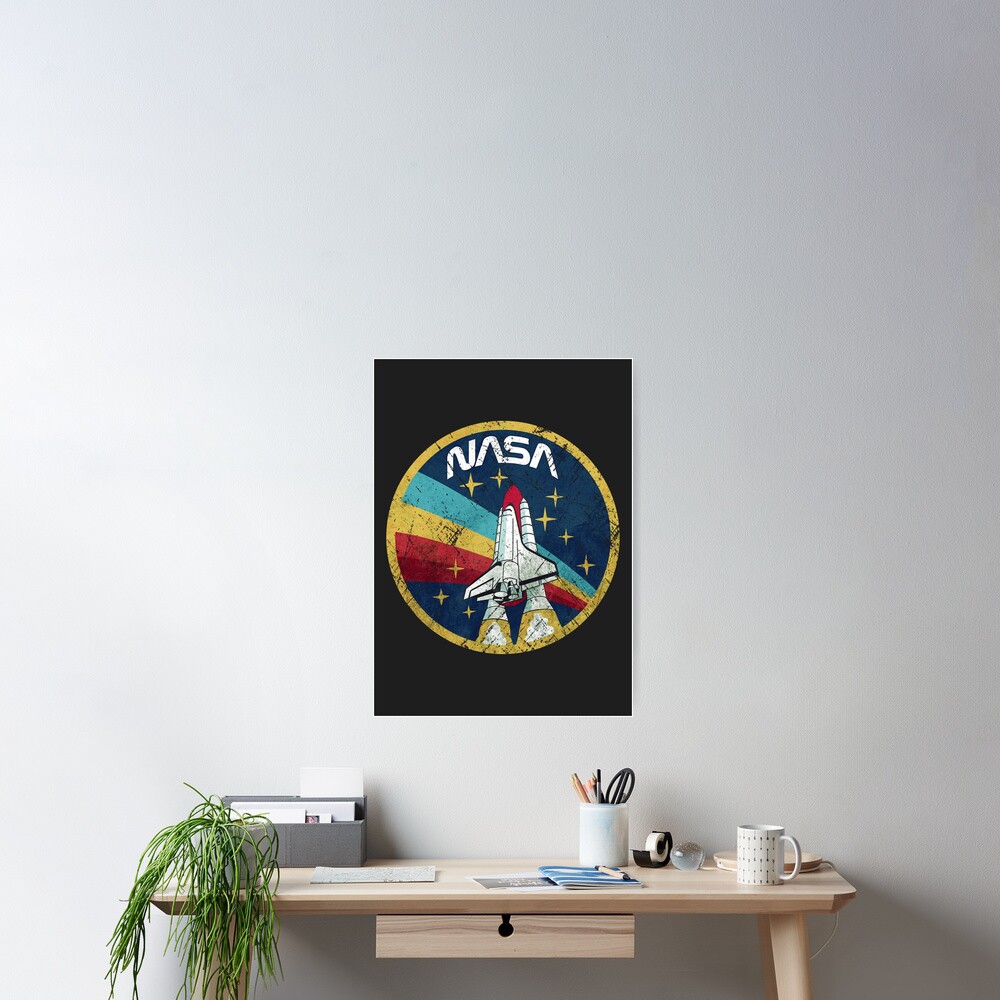 Nasa Vintage Colors V01 Poster