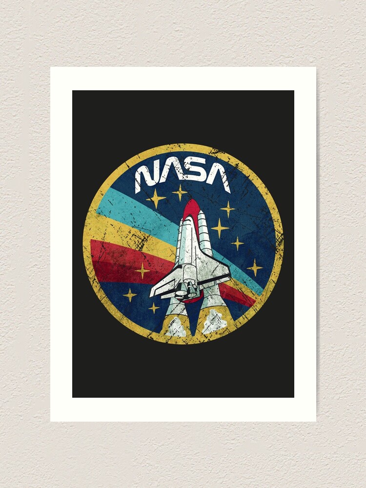 Alternate view of Nasa Vintage Colors V01 Art Print