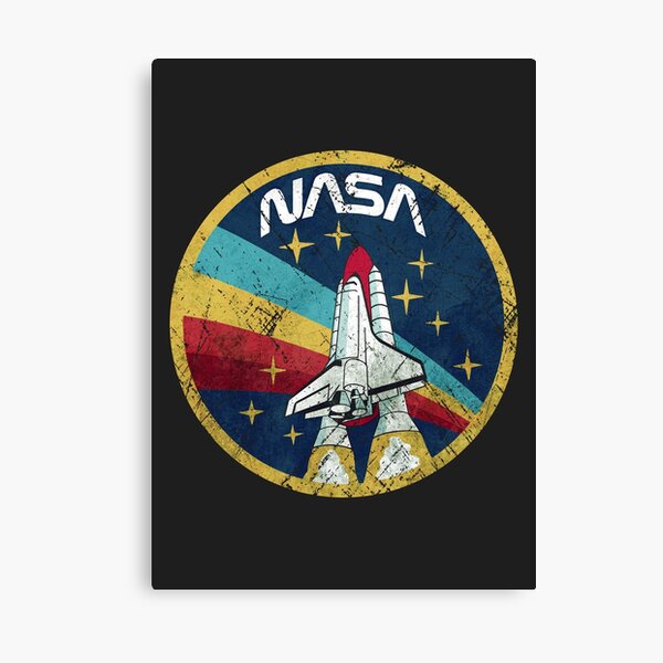 Nasa Vintage Colors V01 Canvas Print