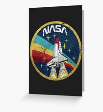 Nasa Vintage Colors V01 Greeting Card