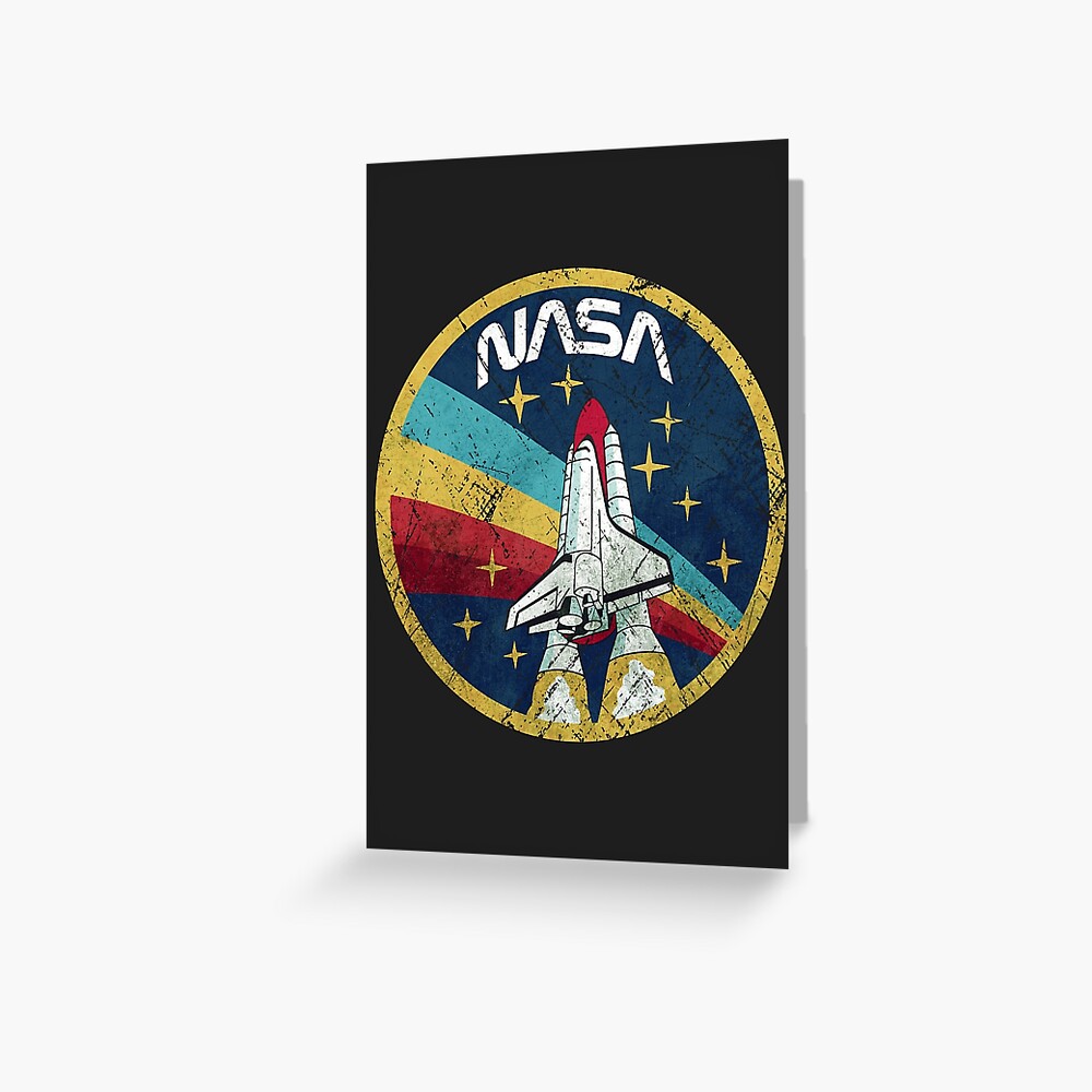 Nasa Vintage Colors V01 Greeting Card