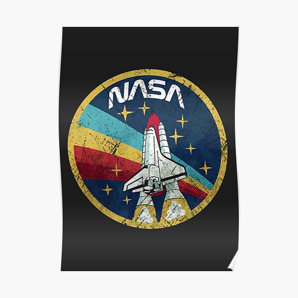 Nasa Vintage Colors V01 Poster