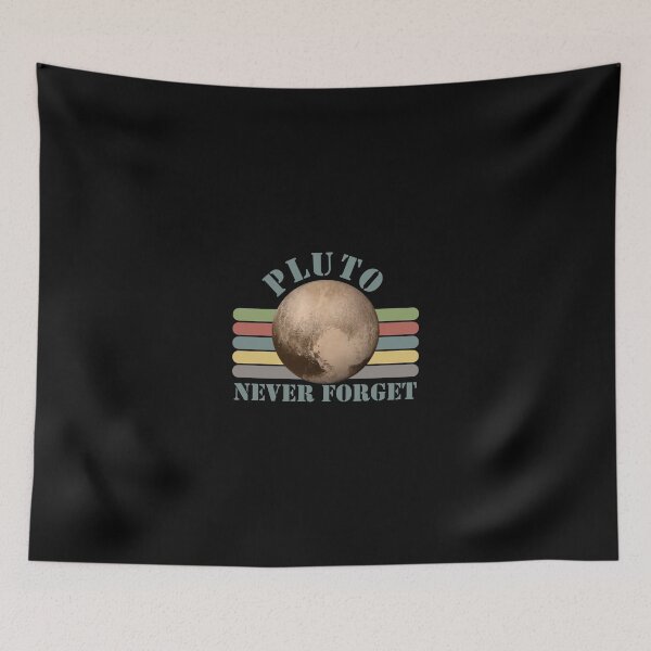 Artikelvorschau, Never Forget Pluto Retro entworfen und verkauft von Astrah.