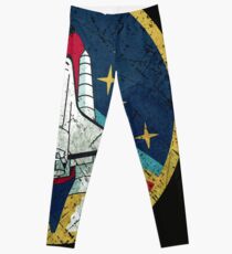 Nasa Vintage Farben V01 Leggings