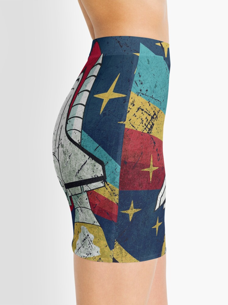 Alternate view of Nasa Vintage Colors V01 Mini Skirt