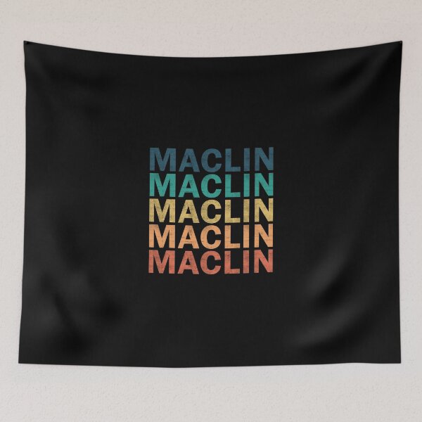 Item preview, Maclin Name T Shirt - Maclin Vintage Retro Name Gift Item Tee designed and sold by jazminprin.