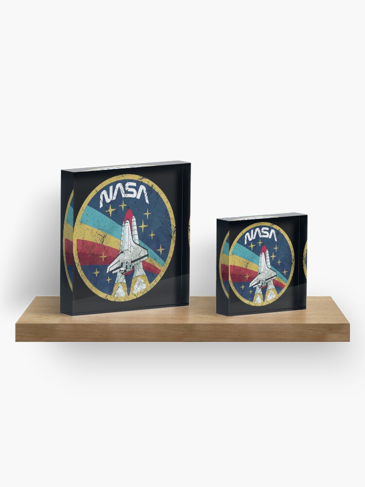 Alternate view of Nasa Vintage Colors V01 Acrylic Block