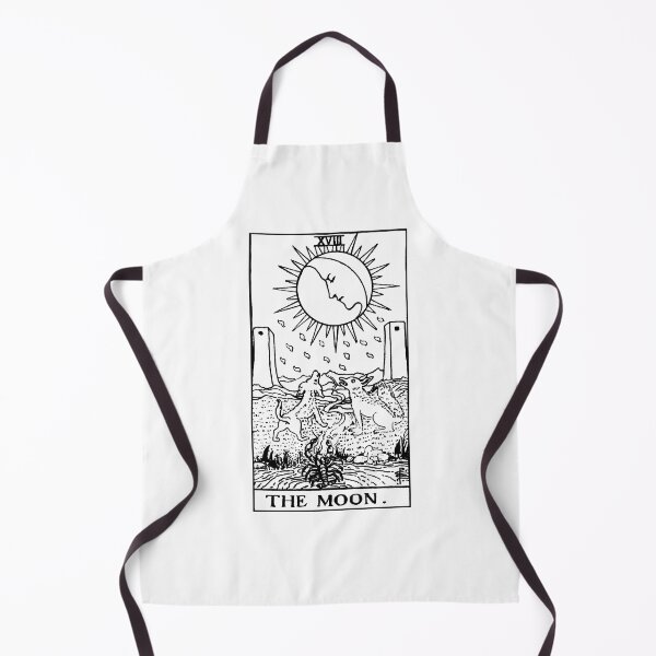 Item preview, The Moon Tarot Card designed and sold by Happy Puppy Print On Demand.