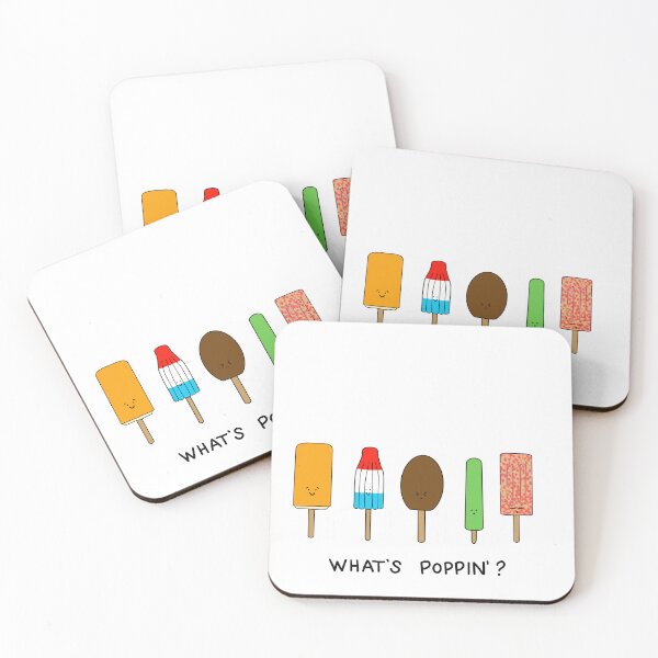 Item preview, What’s Poppin’ designed and sold by Remy-and-Clyde.