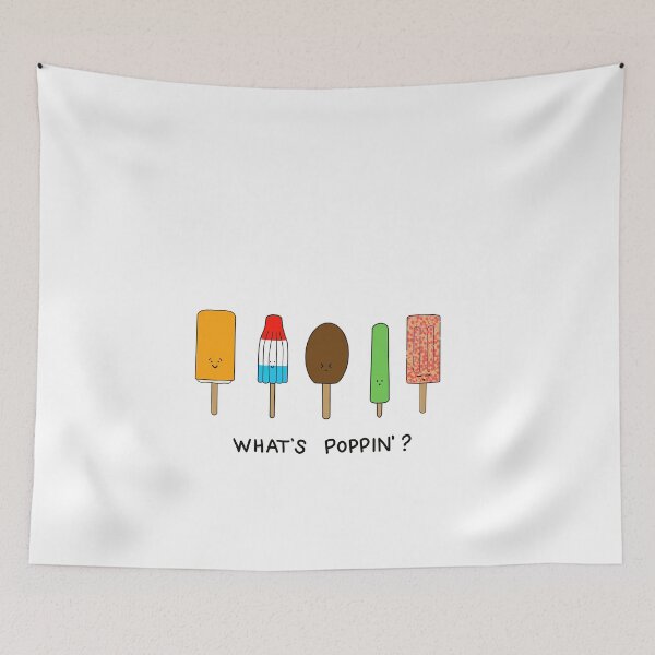 Item preview, What’s Poppin’ designed and sold by Remy-and-Clyde.