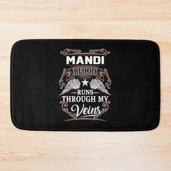 Artikelvorschau, Mandi Name T Shirt - Mandi Blood Runs Through My Veins Gift Item Tee entworfen und verkauft von rolandchel.