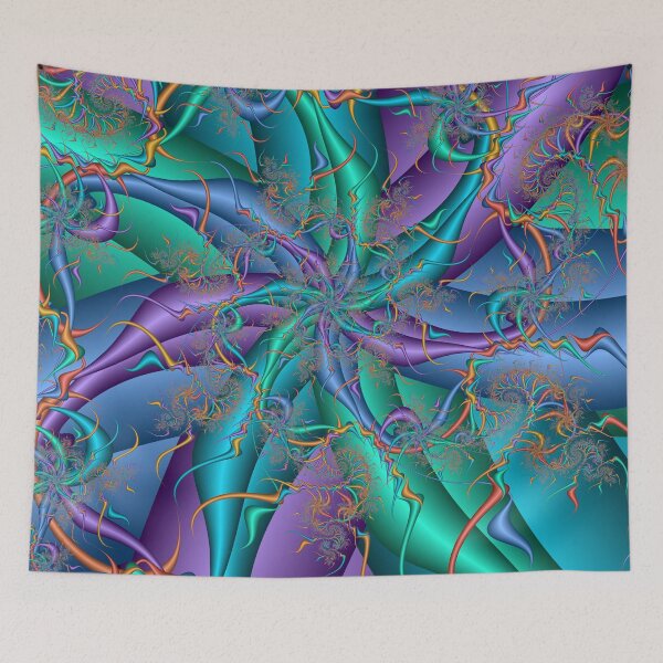Artikelvorschau, Flower Spiral Fractal entworfen und verkauft von Cindy Moser.