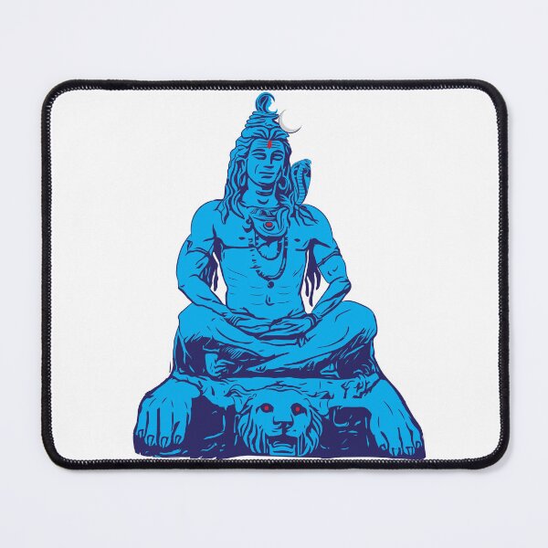 Item preview, Shiva Meditate Adiyogi Mahadev Aum namah shivaya designed and sold by alltheprints.