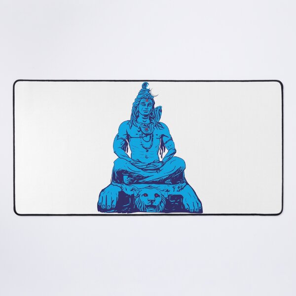 Item preview, Shiva Meditate Adiyogi Mahadev Aum namah shivaya designed and sold by alltheprints.