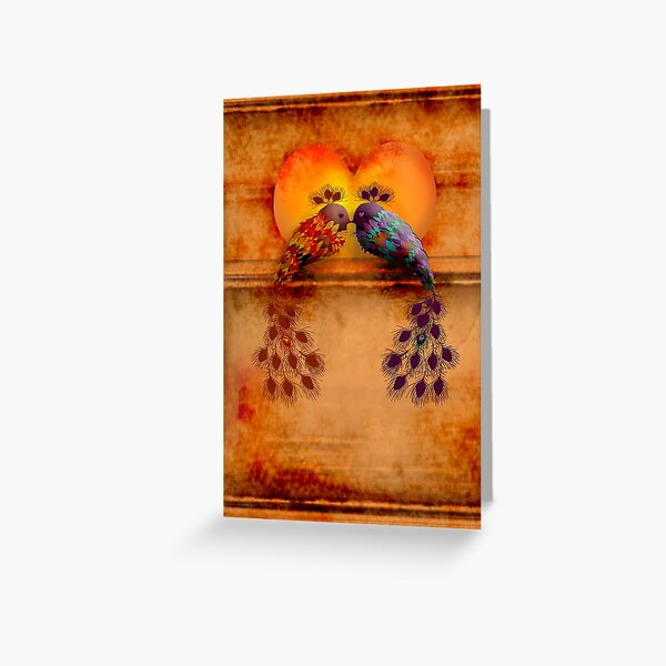 Love Birds Greeting Card
