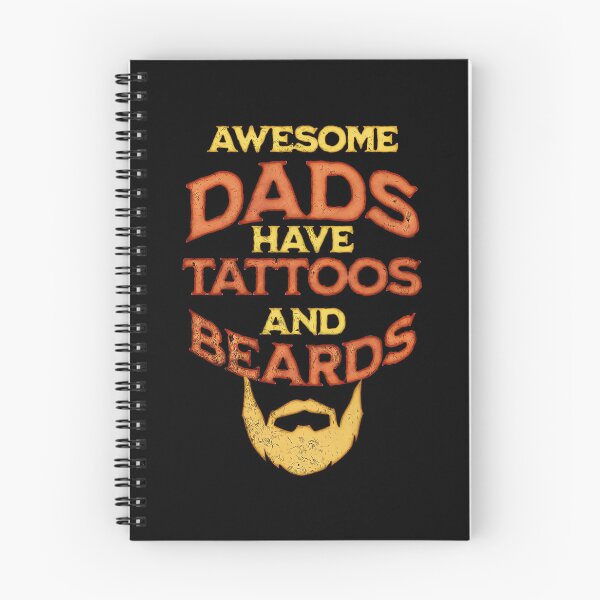 Item preview, Awesome Dads Have Tattoos And Beards designed and sold by csoDesign.