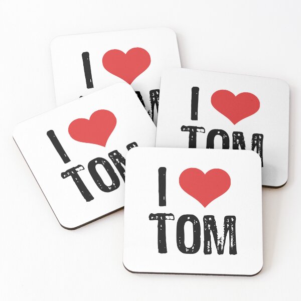 Item preview, I Love Tom designed and sold by The "I Love Everything" Shop.