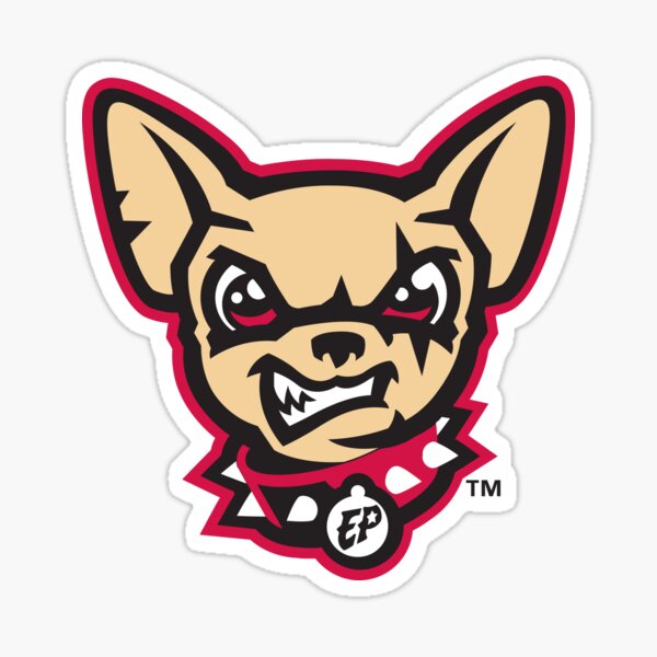 El Paso Chihuahuas MiLB Baseball Logo Vinyl Art Graphic Sticker Bumper Decal