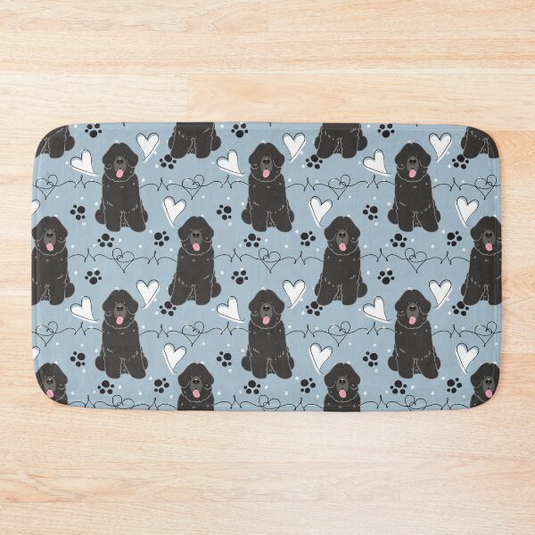 Item preview, LOVE Black Newfie Newfoundland dog  designed and sold by Lulupainting.