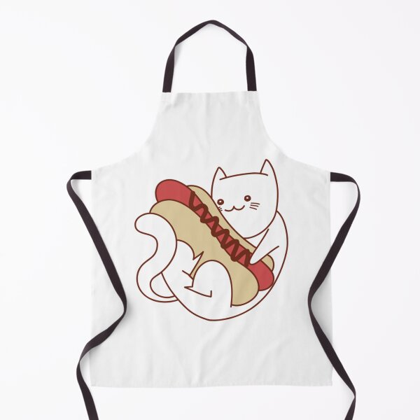 Item preview, Cat and a hot dog   designed and sold by OnlyPinkss.