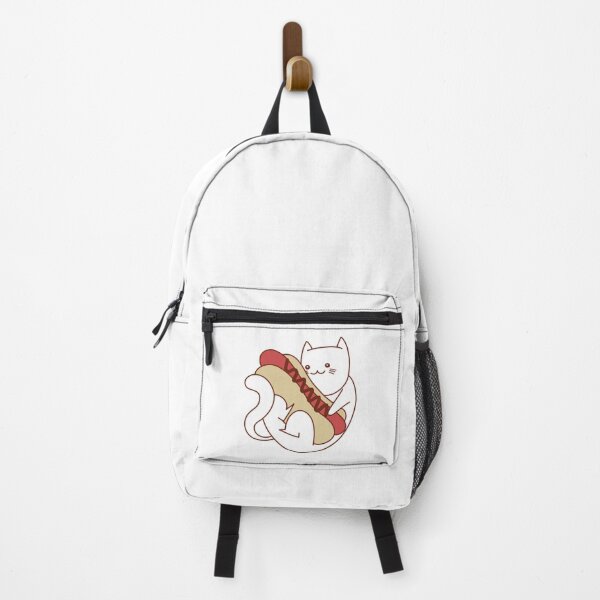 Item preview, Cat and a hot dog designed and sold by OnlyPinkss.