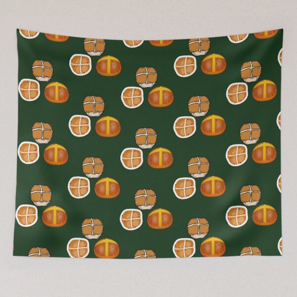Item preview, funny hot cross buns     designed and sold by OnlyPinkss.