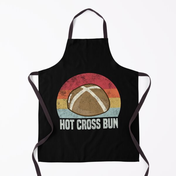 Item preview, Hot Cross Bun Easter Retro Vintage 1970s   designed and sold by OnlyPinkss.